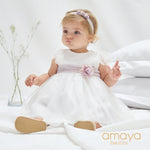 Ceremony dress 582111 sleeveless of the brand AMAYA