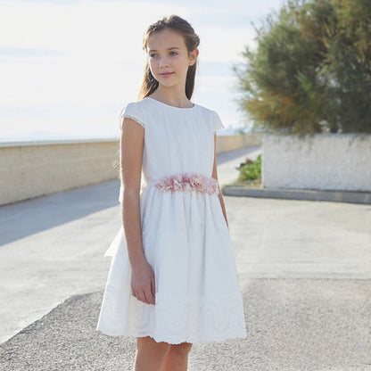 Vestido de ceremonia 593418 para niña de la marca AMAYA