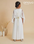 Overall with convertible cape 616032 for communion of the brand AMAYA