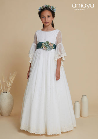 Communion dress 617003MF by AMAYA brand