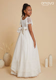 Communion dress 617004MC of the brand AMAYA