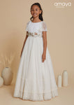 Communion dress 617004MC of the brand AMAYA