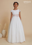 Communion dress 617012MC the brand AMAYA