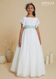 Communion dress 617014MC the brand AMAYA