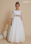 Communion dress 617018MD by AMAYA brand