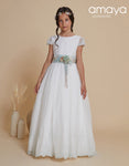 Communion dress 617020MC the brand AMAYA