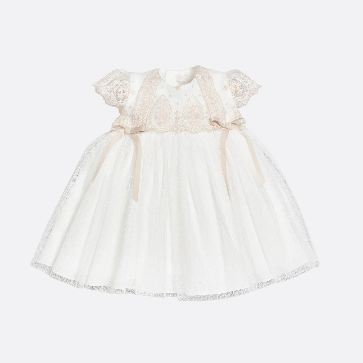 Vestido de bautizo con  bragita de la marca Amaya