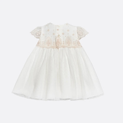 Vestido de bautizo con  bragita de la marca Amaya