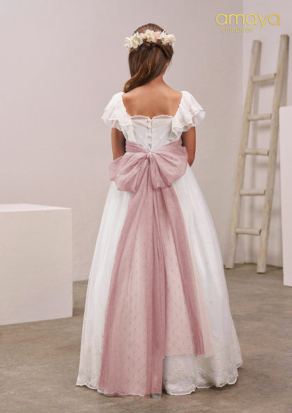 Vestido de comunión 637013MC de la marca AMAYA