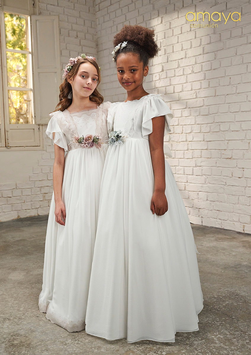 Vestido de comunión 637031MC de la marca AMAYA