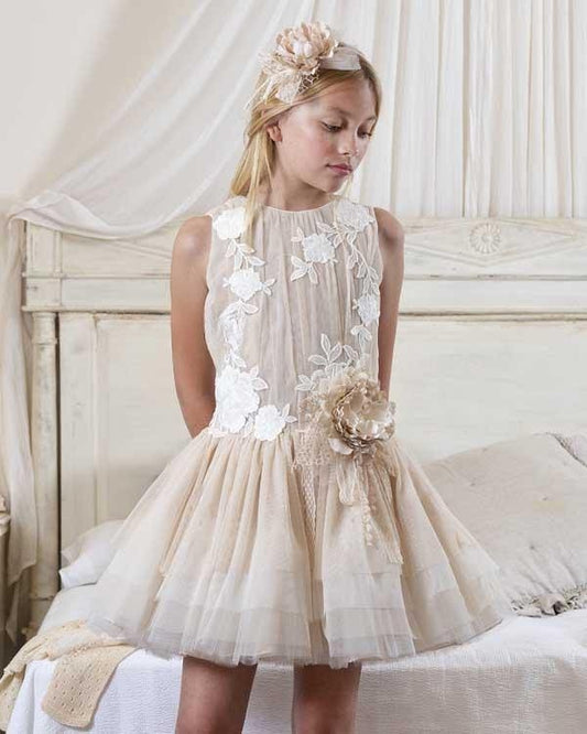 Vestido de ceremonia Sofi para niña de la marca Cap-Ras