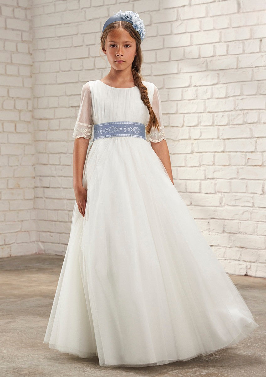 Vestido de comunión 637023MD de la marca AMAYA