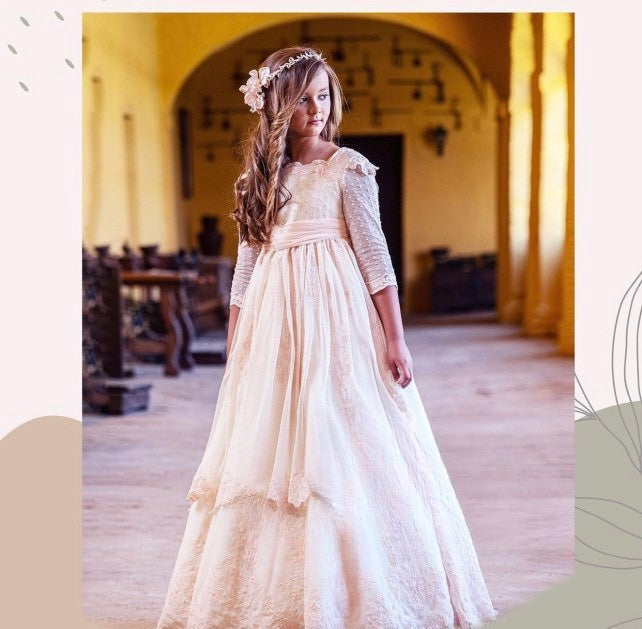 فستان ENMA للفتيات من ماركة Manuela Macías