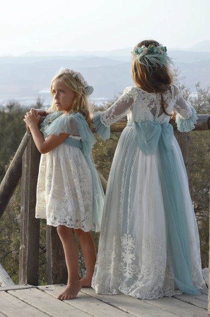 Communion dress Aloe for girls from MON AIR  brand.