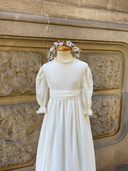 Vestido de comunión FLAVIA de la marca PETRITAS (lazada no incluida)