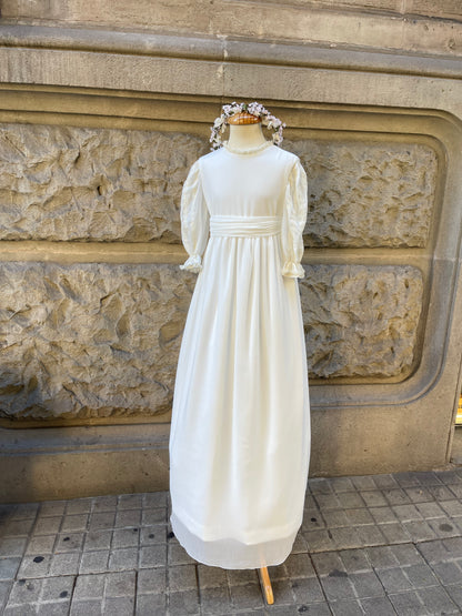 Vestido de comunión FLAVIA de la marca PETRITAS (lazada no incluida)