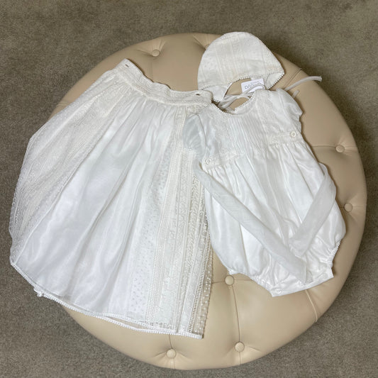 Christening long sleevless dress Unisex of the brand AMAYA