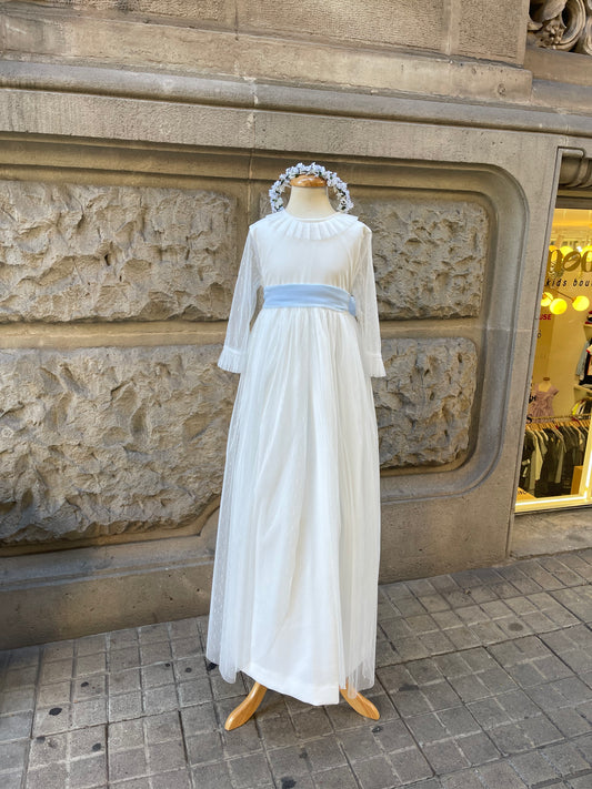 Vestido de comunión MANUELA de la marca PETRITAS (lazada no incluida)