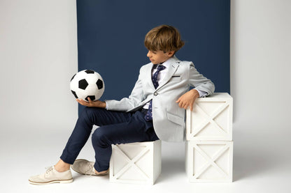 Traje completo Napoles con americana gris claro para el niño NOVA DRIMA