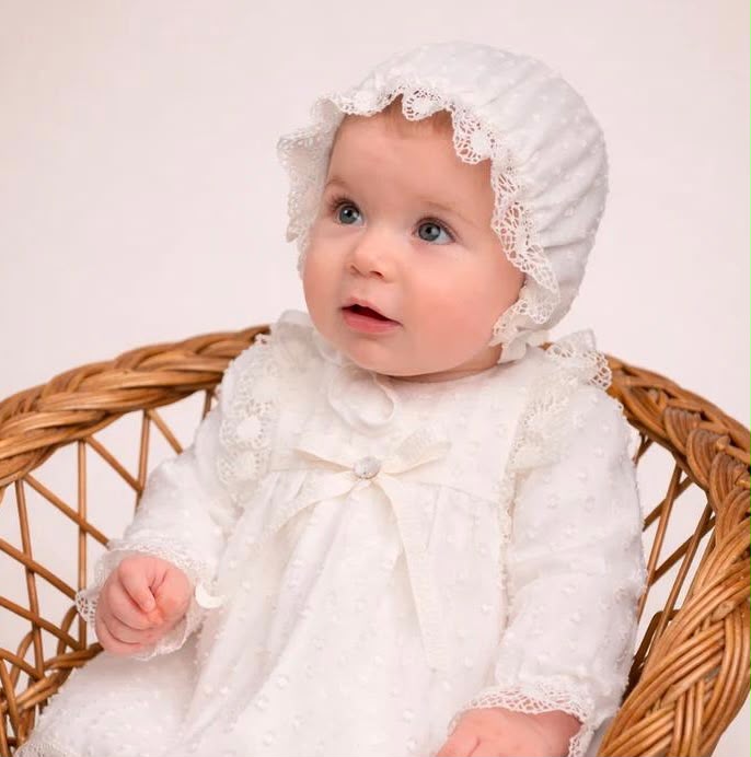 Vestido con bragita PAZ OI 26-27 para niña de la marca Paz Rodriguez