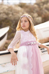 Communion dress model BRIGID LILA by ALHUKA brand