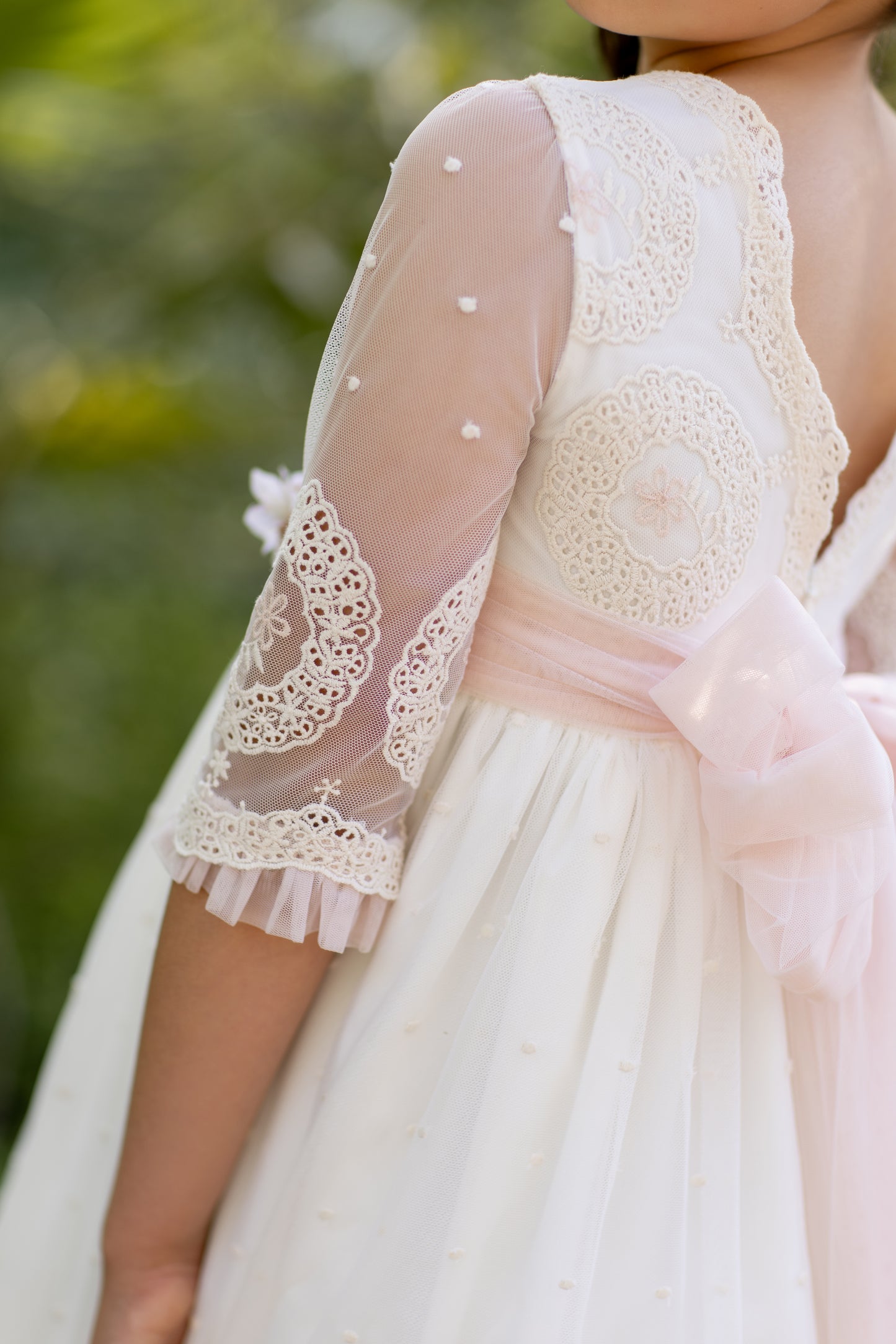 Vestido de comunion DALIA de la marca ALHUKA