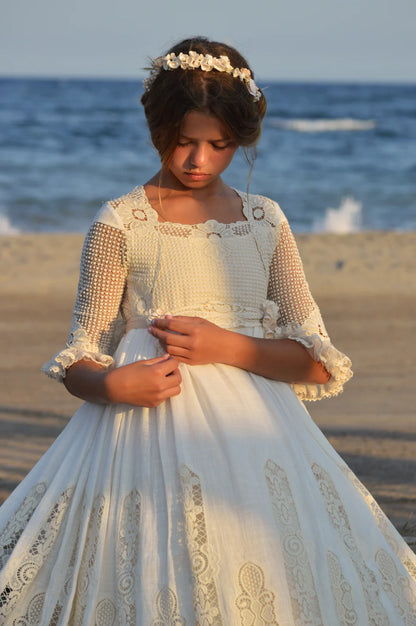 Communion dress Arena for girls from MON AIR brand.