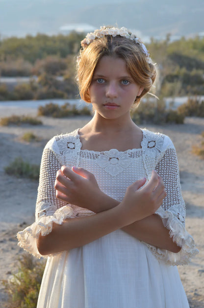 Communion dress Arena for girls from MON AIR brand.