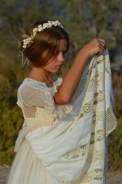 Communion dress Arena for girls from MON AIR brand.