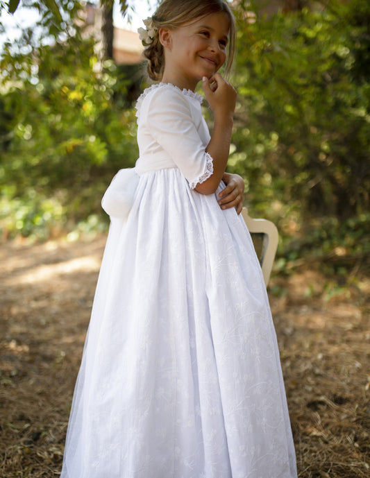 Vestido de comunión BORGOÑA de la marca Un Vestido Para Tí
