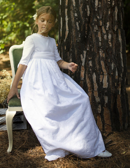 فستان عنابي للمناولة من العلامة التجارية Un Vista Para Tí