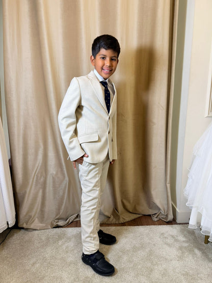 Traje completo Cerdena con americana beige para el niño NOVA DRIMA