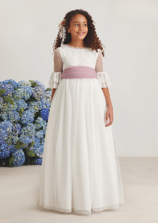 Vestido de comunión 587003MD la marca AMAYA