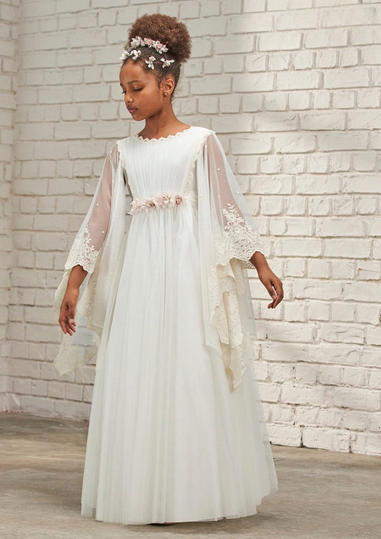 Vestido de comunión 637008MF de la marca AMAYA