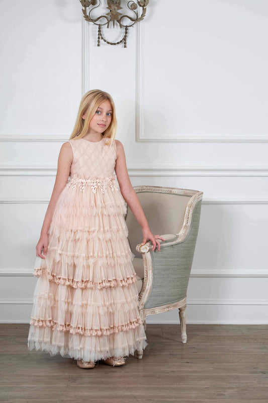 فستان رابسودي للفتيات من ماركة Cap-Ras