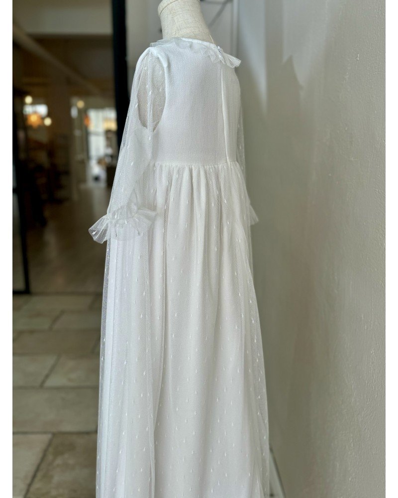 Vestido de comunión MANUELA de la marca PETRITAS (lazada no incluida)