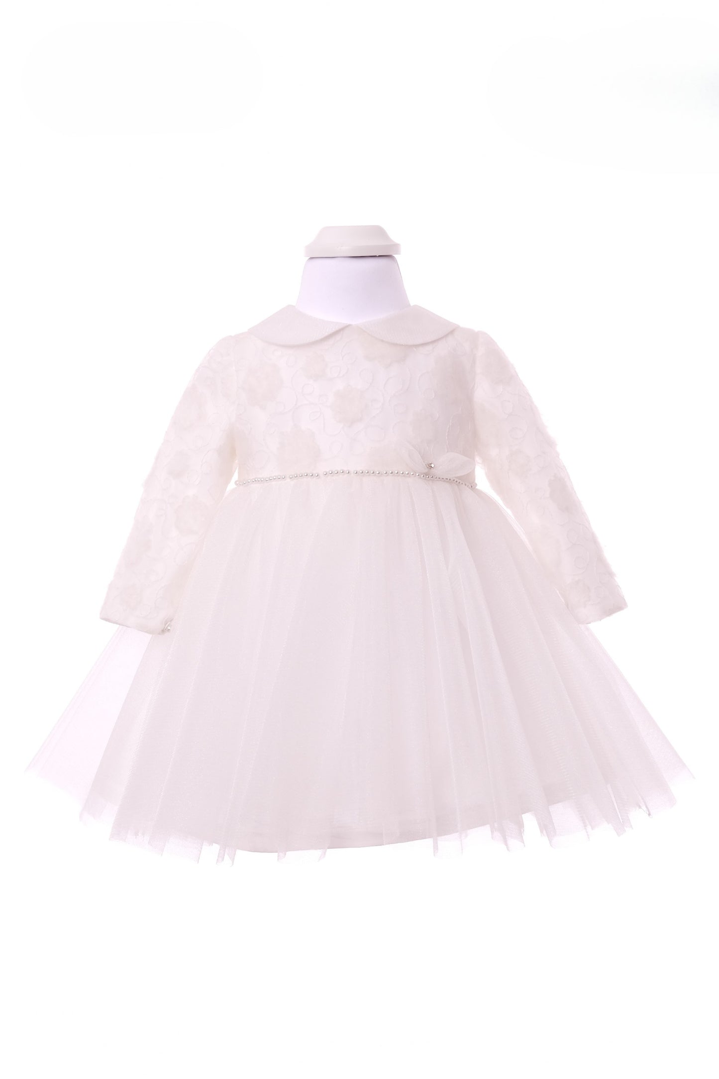 ROPA PARA NIÑAS - VESTIDO BLANCO TUL BIMBALO