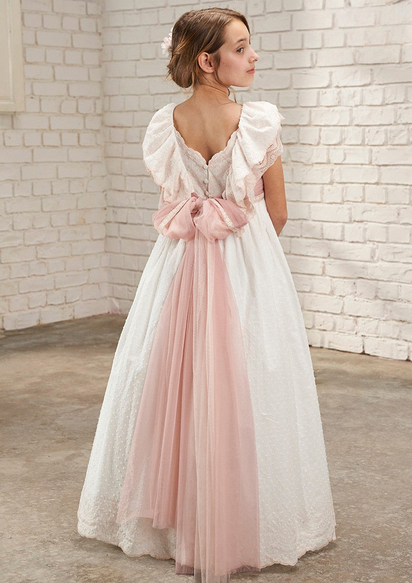 Vestido de comunión 637030MC de la marca AMAYA