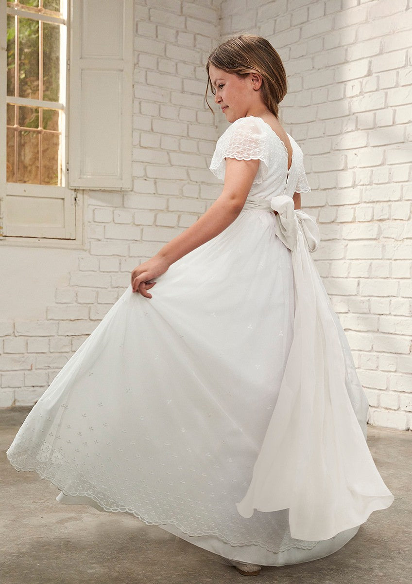 Vestido de comunión 637027MC de la marca AMAYA