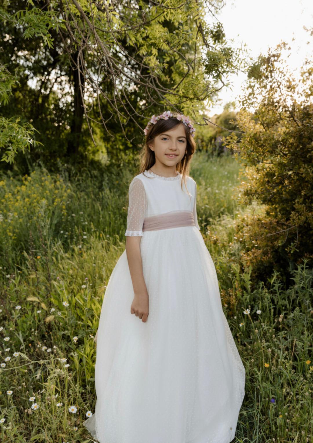 Vestido de comunión Hada para niñas de la marca Coordinanos