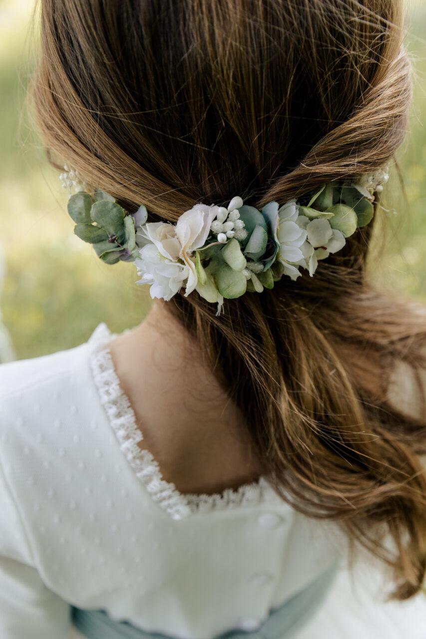 Vestido de comunión Lucía para niña de la marca Coordinanos