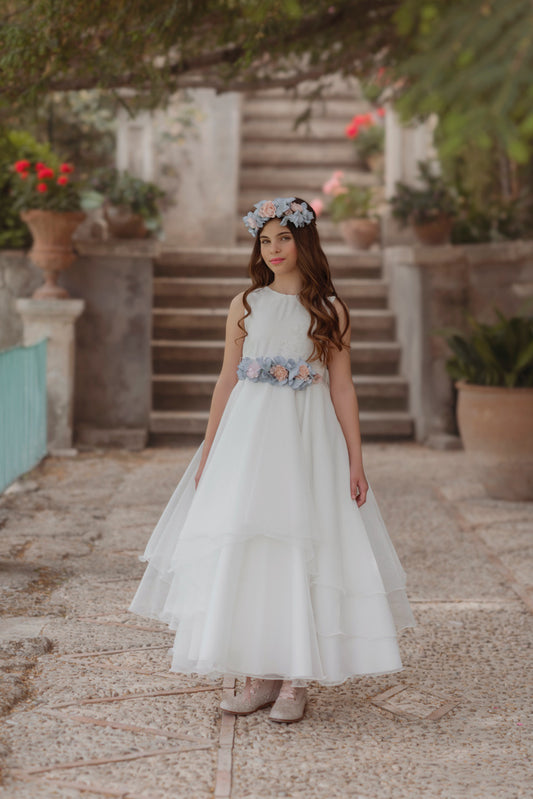 Vestido de comunión 130 para niñas de la marca MIMILÚ