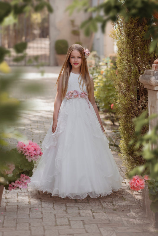 Vestido de comunión 125  para niñas de la marca MIMILÚ