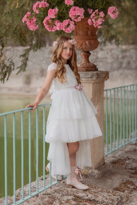 Vestido de ceremonia 142  para niñas de la marca MIMILÚ
