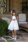 MIMILÚ brand white 971 ceremony dress for girls