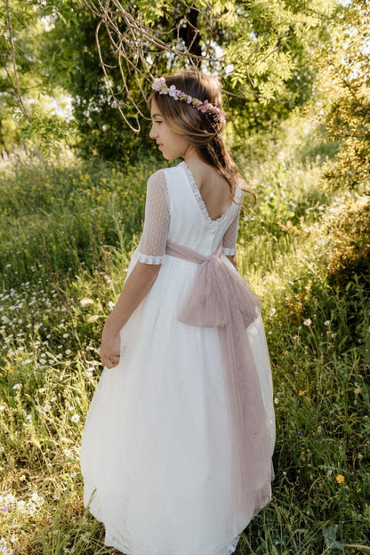 Vestido de comunión Hada para niñas de la marca Coordinanos