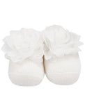 White shoes and headband for baby girl 21171 Story Loris