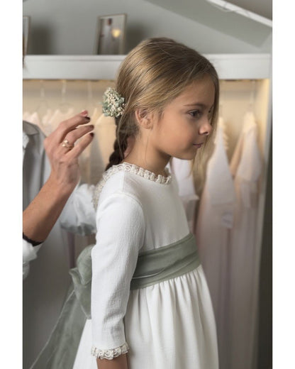 Vestido de comunión INES de la marca PETRITAS (lazada no incluida)