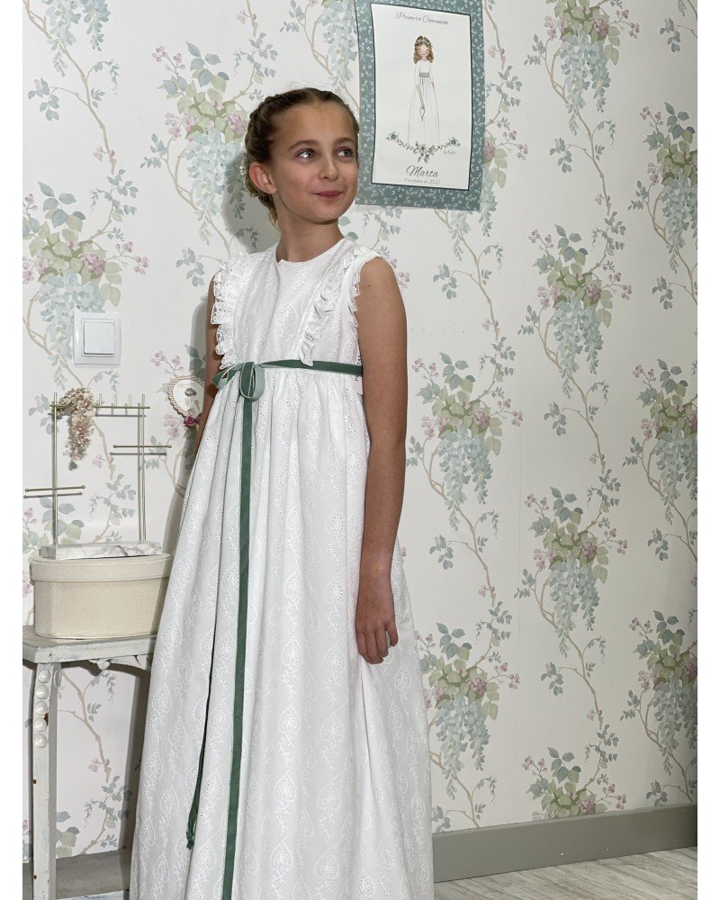 Vestido de comunión JULIETTE de la marca PETRITAS (lazada no incluida)