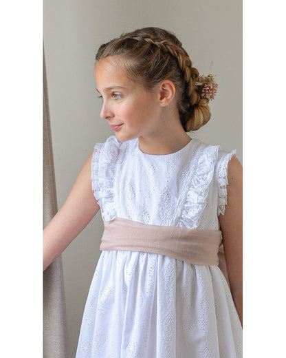 Vestido de comunión JULIETTE de la marca PETRITAS (lazada no incluida)